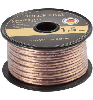 Goldkabel Speaker - Flex 2x1,50mm² Hoparlör Kablosu - 1Metre